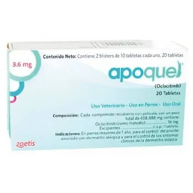 APOQUEL 3.6 mg *UN BLISTER 10 TAB MASTIC