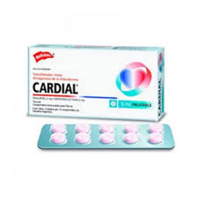CARDIAL 5mg 10 COMP * BLISTER