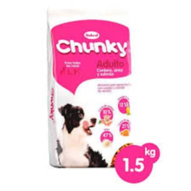 CHUNKY ADULTO CORDERO * 1.5 kg