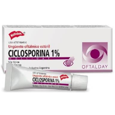 CICLOSPORINA 1% 3.5 g