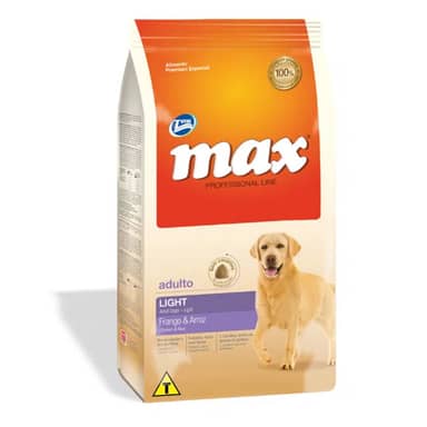 MAX LIGHT FRANGO & ARROZ * 15 kg