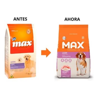 MAX LIGHT FRANGO & ARROZ * 2 kg