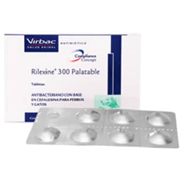 RILEXINE 300 PALATABLE * BLISTER