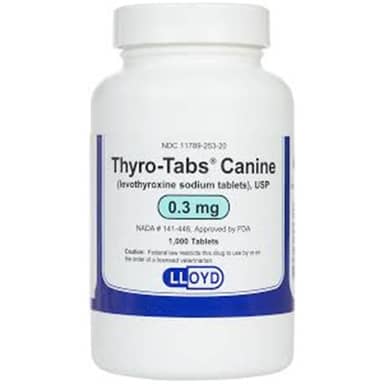 THYRO-TABS CANINE * 0.3MG 120 TAB