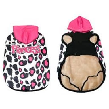 ABRIGO FELPADO CAPUCHA PRINCESS T20