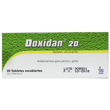 DOXIDAN 20 mg/CAJA 20 TAB