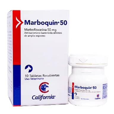 MARBOQUIN 50 MG  * 10 TAB