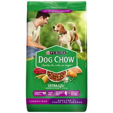 DOG CHOW 7+ LONGEVIDAD  *17 kg