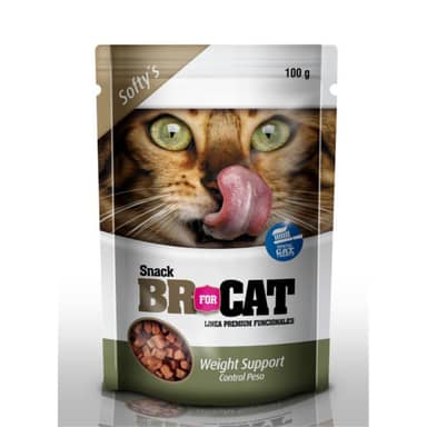 BR CAT SNACK SOFTY WEIGHT SUPPOR* 100 gr