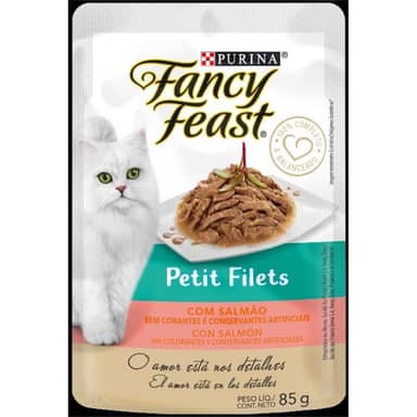 FANCY FEAST POUCH PETIT FILETS SALMON85g