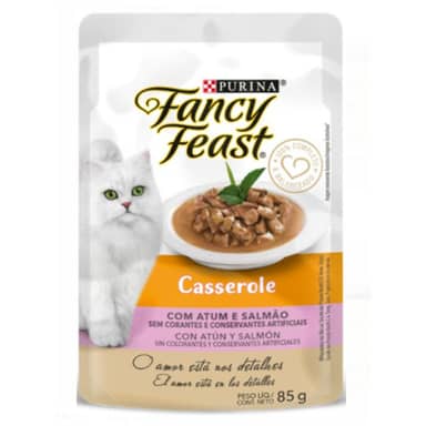 FANCY FEAST POUCH CASSE ATUN-SALM  85 gr