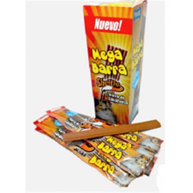 SHELTIE MEGABARRAS ZANAHORIA 38G * UND