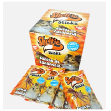 SHELTIE SNACK ZANAHORIA 15 gr * UNIDAD