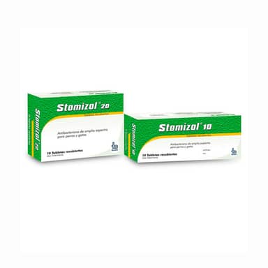 STOMIZOL 10 CAJA * 10 TABLETAS