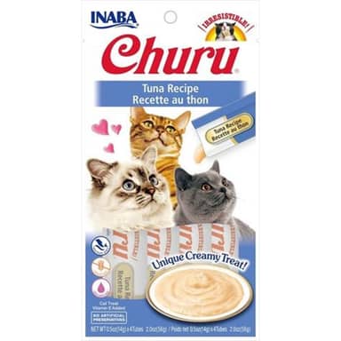 CHURU CAT SNACK X4 ATUN 56 gr