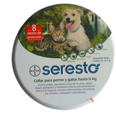 SERESTO COLLAR PERRO Y GATOS PEQUEÑOS