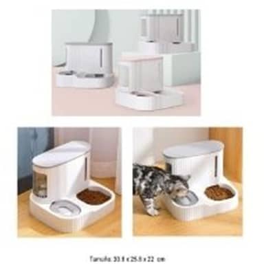 DISPENSADOR DE AGUA Y COMIDA TOWER