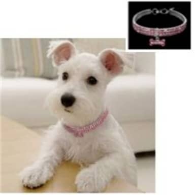 COLLAR HUESO IMITACION DIAMANT DOG&CAT S