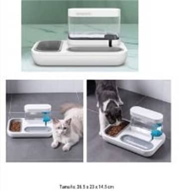 DISPENSADOR DE AGUA CON COMEDERO TANK