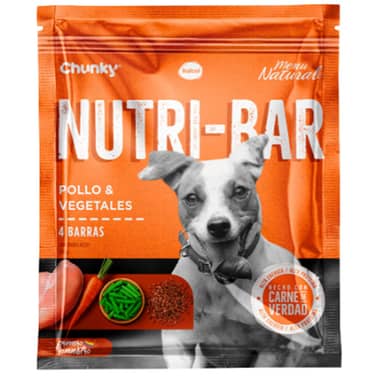 CHUNKY NUTRI-BAR POLLO&VEGETALES * 150gr