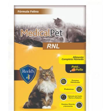 REELD´S MEDICAL PET RNL GATOS * 100gr