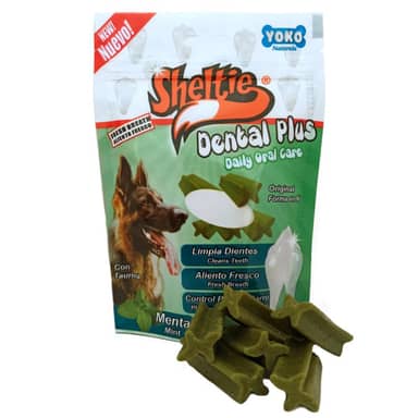 SHELTIE SNACK MENTA DENTAL PLUS * 85 gr