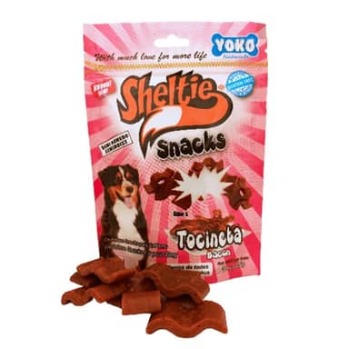 SHELTIE SNACK TOCINETA * 85 gr