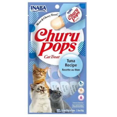 CHURU POPS GATO X4 ATUN X 60 gr