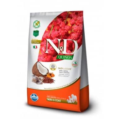 N&D QUINOA DOG ADUL MINI SKIN PEIXE*2.5k