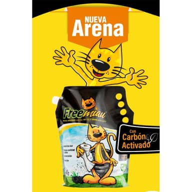 ARENA FREEMIAU CARBON ACTIVADO * 4  kg