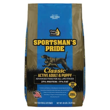 SPORTSMAN'S PRIDE ACTIVE PUPPY&ADUL*40LB