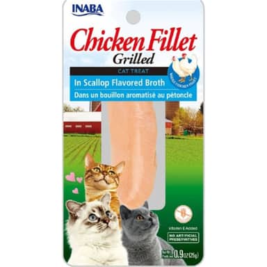SNACK CAT GRILLED FILLET-VIERIA * 25 GR