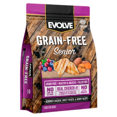 EVOLVE DOG SENIOR CHIKEN&RICE POLLO 14lb