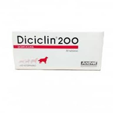DICICLIN 200 CAJA * 30 TABS
