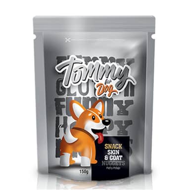 SNACK TOMMY DOG SKIN & COAT * 150 gr