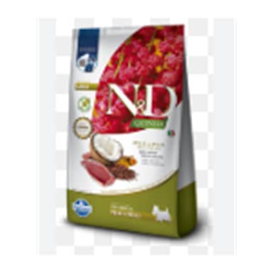 N&D QUINOA DOG ADUL MINI PELO PATO*2.5kg