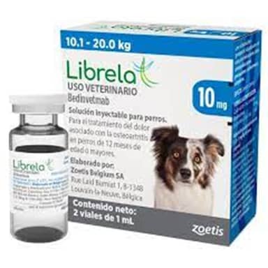 LIBRELA 10 MG 10-20 KG * AMPOLLA