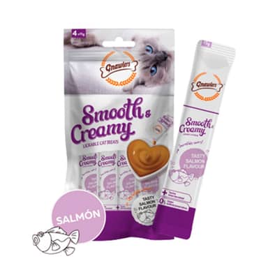 SNACK SMOOTH&CREAMY SALMON 60 gr 4 UND