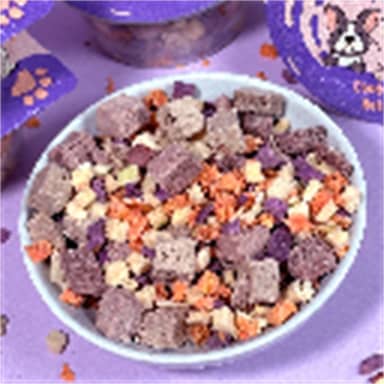 SNACK CUBOS DE TERNERA Y FRUTA * 7gr