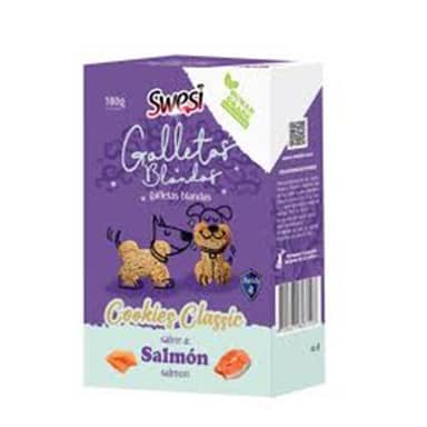 GALLETAS SWESI BLANDAS SALMON* 180 gr