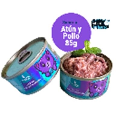 LATA DE SOPA CAT SABOR POLLO&ATUN * 85gr