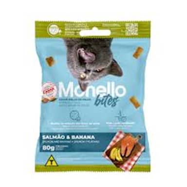 MONELLO BITES BOLAS PELO SALM& BANAN*80g