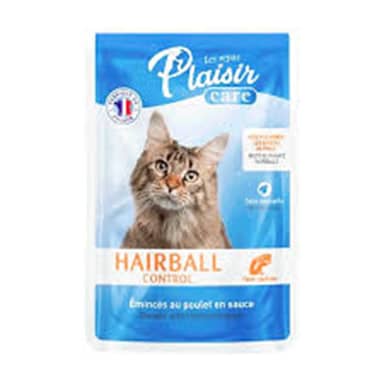 POUCH PLAISIR GATO HAIRBALL CONTRO *85gr