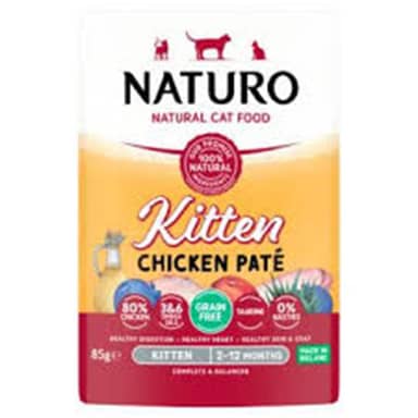 NATURO CAT ADUL KITTEN PATE* 85gr