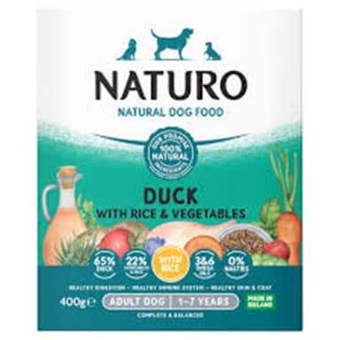 NATURO ADULT DOG DUCK&VEG BANDEJA*400gr