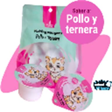 PUDDING PARA GATOS POLLO&TERNERA *220 gr