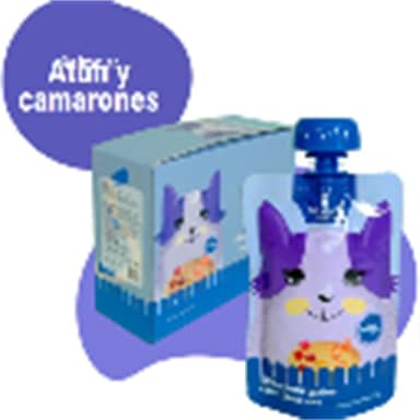 SALSA PARA GATO SABOR ATUN&CAMARO CAJAX6