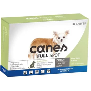 CANES FULL SPOT 1 A 4 KG