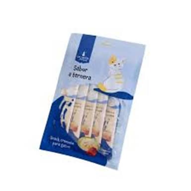 SNACK CREMOSO PARA GATOS TERNERA * 75 gr