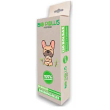 BOLSA BIODEGRADABLE BIOPAWS 120 BOLSAS